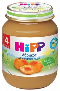 Hipp Пюре Абрикос Мое первое Пюре с 4 мес. 125 г