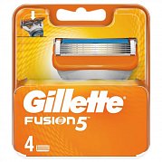 Gillette Fusion Сменные кассеты для бритья 4 шт.