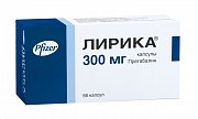 Лирика капсулы 300 мг 56 шт. Лирика капсулы 300 мг 56 шт.