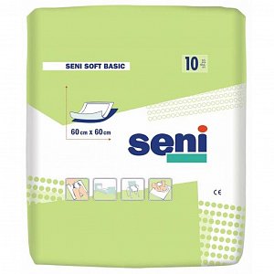 Seni soft Basic Пеленка 60x60 10 шт.