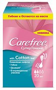 Carefree Cotton feel Салфетки ежедневные супертонкие 20 шт. Carefree Cotton feel Салфетки ежедневные супертонкие 20 шт.