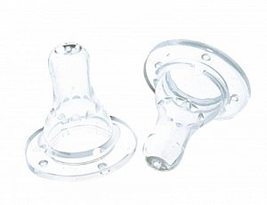 Курносики Соска силиконовая медленный поток 0+ 2 шт.