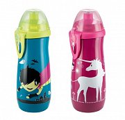 NUK Поильник Sports Cup с насадкой Тяни-толкай на 450 мл с 3-х лет