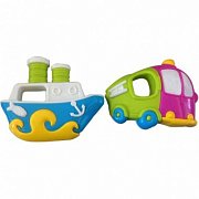 Жирафики Набор погремушек Кораблик и грузовичок 628916 2 предмета