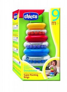 Chicco Сортер Пирамидка Супервращающиеся кольца 9м+