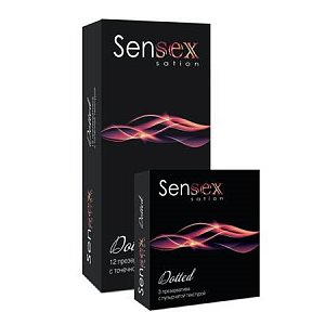 Sensex Презервативы Точечные 3 шт.