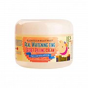 Elizavecca Крем-пилинг для лица Milky Piggy Real Whitening Time Secret Pilling Cream 100 г