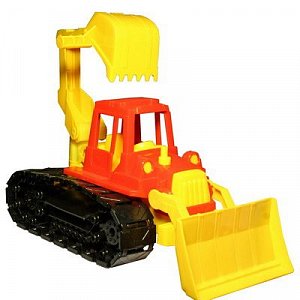 Нордпласт трактор байкал с грейдером и ковшом 139