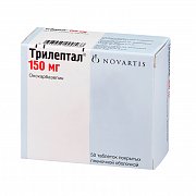 Трилептал таблетки покрытые пленочной оболочкой 150 мг 50 шт. Трилептал таблетки покрытые пленочной оболочкой 150 мг 50 шт.