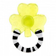 Bright Starts Мягкий прорезыватель Полосатое колечко Цветок