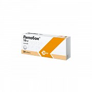 Липобон таблетки 10 мг 30 шт. Липобон таблетки 10 мг 30 шт.