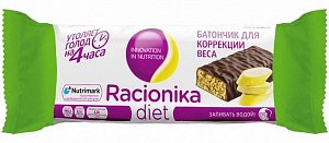 Рационика диет батончик для коррекции веса 60г банан