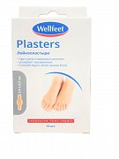 Пластырь мозольный гидроколлоидный 2смх6,5см №10 Веллфит