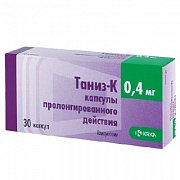 Таниз-К капсулы 0,4мг 30 шт.