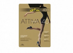 Omsa Attiva Колготки 40 Den Nero р.2