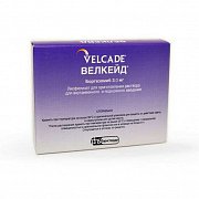 Велкейд лиофилизат для приготовления раствора для внутривенного и подкожного введения 3 мг флакон 1 шт. Велкейд