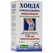 Хонда глюкозамин максимум таблетки 30 шт. Эвалар (БАД)