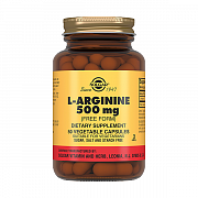 Солгар L-Аргинин капсулы 500 мг 50 шт. (БАД)