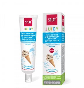 Splat Juicy Зубная паста детская Мороженое 35 гр