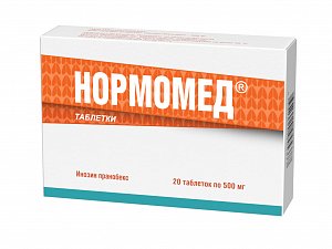 Нормомед таблетки 500 мг 20 шт.