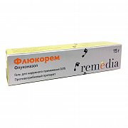 Флюкорем гель для наружного применения 0,5% туба 15 г Флюкорем гель для наружного применения 0,5% туба 15 г