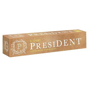 PresiDENT Зубная паста натуральная Eco-bio 50 мл