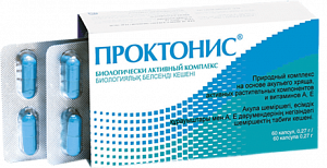 Проктонис капсулы 270 мг 60 шт. (БАД)