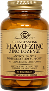 Солгар Флаво-цинк пастилки 50 шт. (БАД)