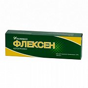 Флексен гель для наружного применения 2,5% туба 30 г Флексен гель для наружного применения 2,5% туба 30 г