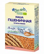 Fleur Alpine Каша молочная пшеничная Organic 5 мес. спельтовая 175 г