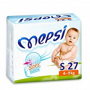 Mepsi Подгузники с рельефным слоем 4-9 кг 27 шт.