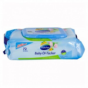 Bubchen Салфетки промасленные Baby Ol Tucher 72 шт.