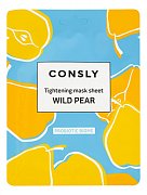 Consly Маска тканевая с экстрактом дикой груши для комб.,проблемной и жирной кожи 25мл