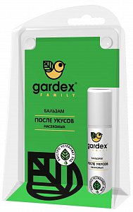 Gardex Family Бальзам после укусов насекомых 7 мл