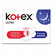 Kotex Ultra Прокладки ночные 7 шт. Kotex Ultra Прокладки ночные 7 шт.