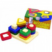 Нордпласт Дидактическая игрушка Веселые фигурки 801