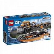 Lego City 60085 Конструктор Внедорожник 4х4 с гоночным катером