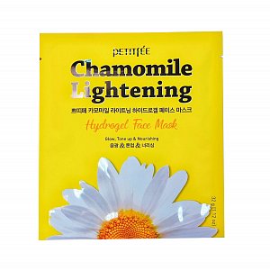 Petitfee Маска гидрогелевая для лица осветляющая Chamomile Lightening 32 г