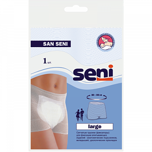 Seni San Трусики-фиксаторы р.L 1 шт.