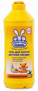 Ушастый нянь Гель для мытья посуды 500 мл с ромашкой и алоэ