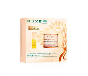 Nuxe Набор Nuxuriance Gold Питательный восстанавливающий антивозрастной крем для лица 50 мл+Антивозрастная сыворотка 5 мл