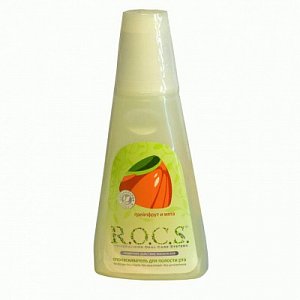R.O.C.S. Ополаскиватель для полости рта Грейпфрут и мята 370 мл