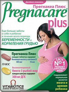 Прегнакеа Плюс таблетки 28 шт. + капсулы 28 шт. (БАД)