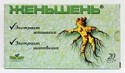 Женьшень таблетки 350 мг 20 шт. Витамер-Парафарм (БАД)