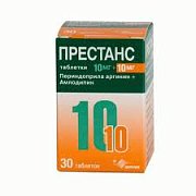 Престанс таблетки 10 мг+10 мг 30 шт. Престанс таблетки 10 мг+10 мг 30 шт.