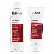 Vichy Dercos Набор тонизирующий Шампунь 200 мл+ Кондиционер 200 мл Vichy Dercos Набор тонизирующий Шампунь 200 мл+ Кондиционер 200 мл