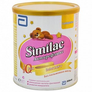 Similac Молочная смесь Антирефлюкс с рождения 375 г
