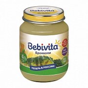 Bebivita Пюре Брокколи 100 г с 4.5 мес.