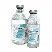 Натрия хлорид раствор для инфузий 0,9% флакон 500 мл 1 шт. Асфарма Натрия хлорид