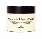 The Skin House Крем для лица с экстрактом улитки омолаживающий Wrinkle Snail System Cream 50 мл